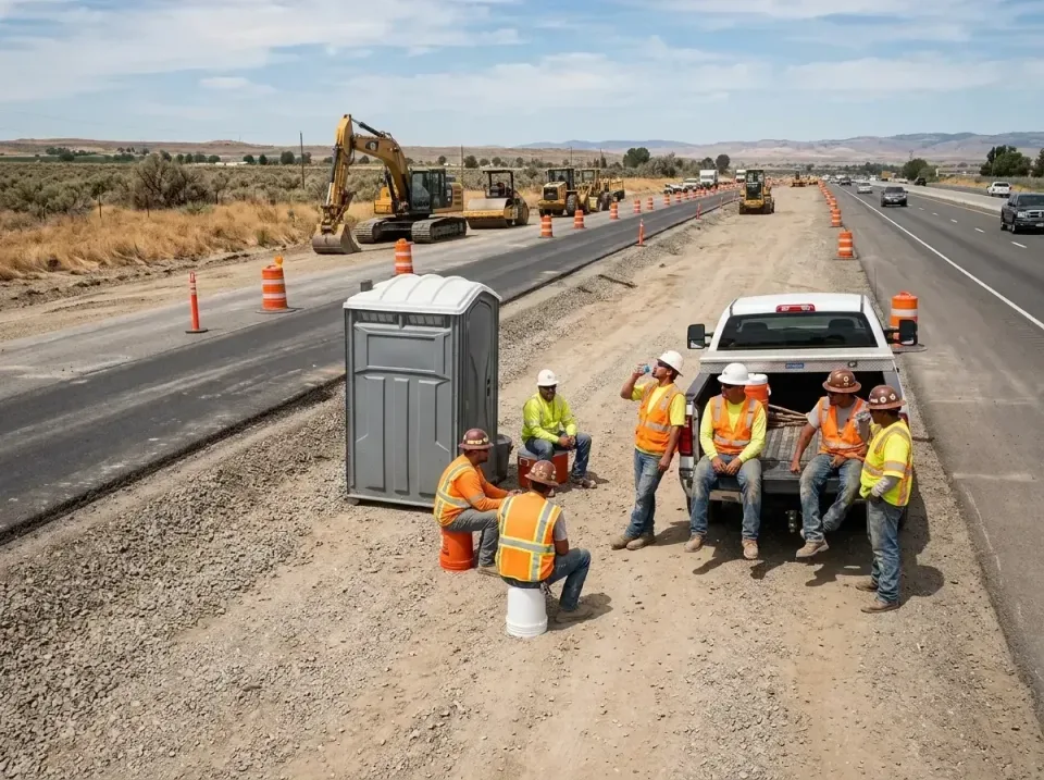 highway-road-construction-crew-007 — frequently asked questions, Porta Potty and Restroom Rentals in Hoxie, AR